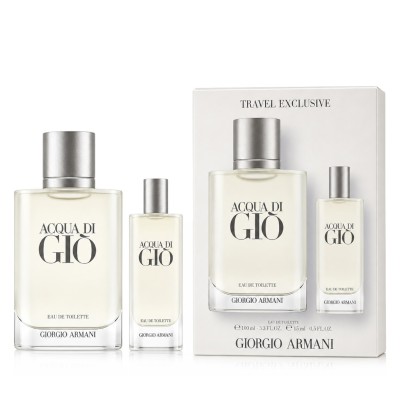 Giorgio Armani Acqua di Giò Pour Homme EDT Refillable 100 ml + EDT 15 ml vyrams