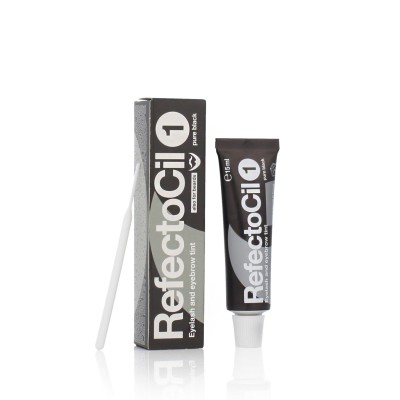 RefectoCil Eyelash and Eyebrow Tint (Pure Black) 15 ml