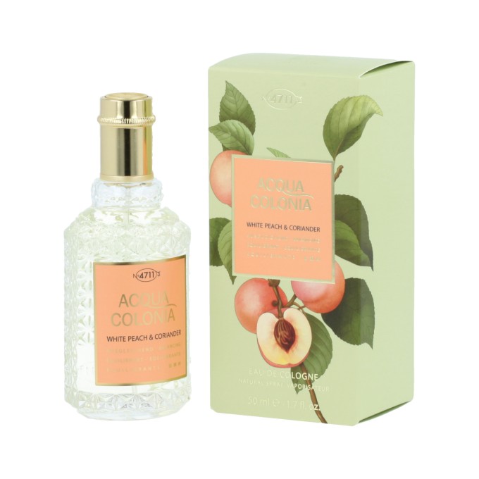 4711 Acqua Colonia White Peach & Coriander EDC kvepalai unisex, 50 ml