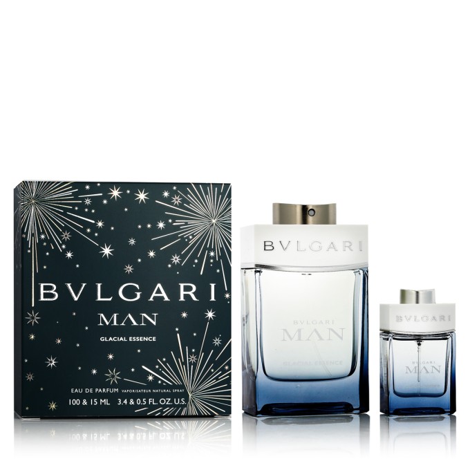 Bvlgari Man Glacial Essence EDP 100 ml + EDP 15 ml vyrams
