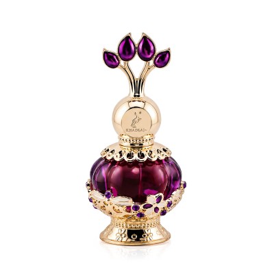 Khadlaj Purple Musk Perfumed Oil 20 ml moterims
