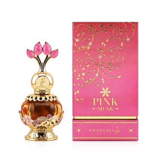 Khadlaj Pink Musk Perfumed Oil 20 ml moterims