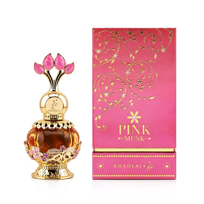 Khadlaj Pink Musk Perfumed Oil 20 ml moterims