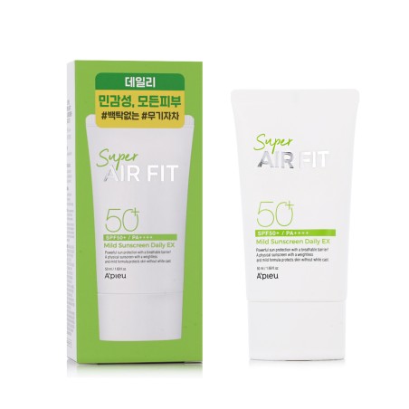 A'pieu Super Air Fit Mild Sunscreen Daily Ex SPF 50+ 50 ml