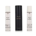 Chanel Bleu de Chanel Parfum vreckový sprej plnite ný 20 ml + Parfum náplň 2 x 20 ml vyrams