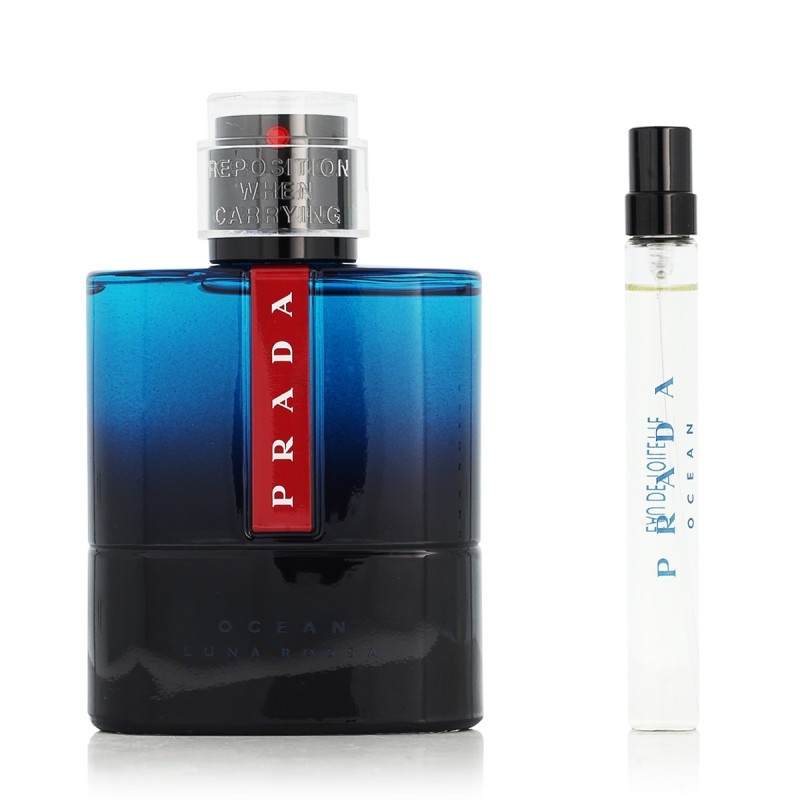 Prada Luna Rossa Ocean EDT Refillable 100 ml + EDT MINI 10 ml kvepalai vyrams