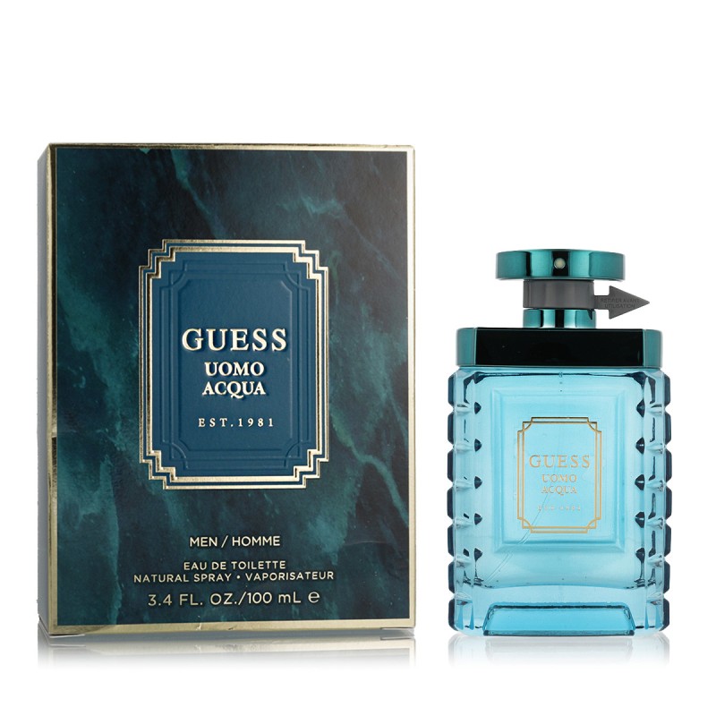 Guess Uomo Acqua Eau De Toilette 100 ml kvepalai vyrams
