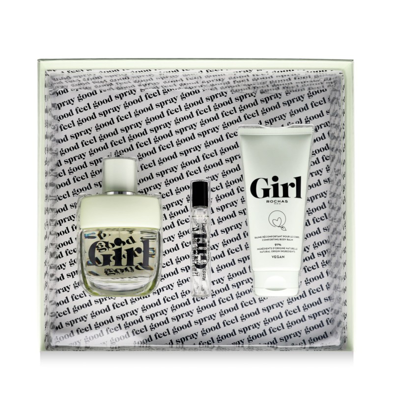 Rochas Girl EDT 100 ml + EDT MINI 7.5 ml + Body Balm 100 ml moterims