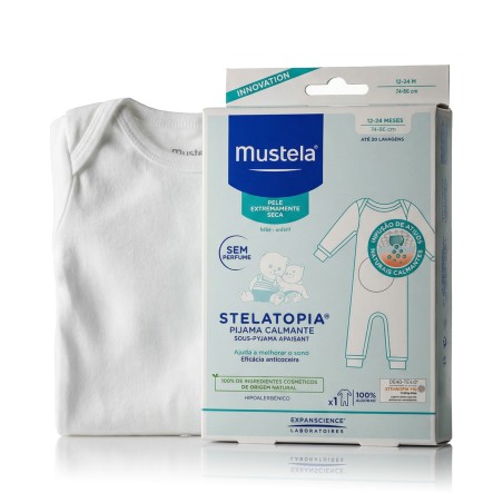 Mustela Bébé Stelatopia Skin Shooting Pajamas (Atopic-Prone Skin) 6-12 Months / 67-74 cm