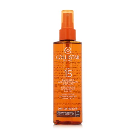Collistar Smart Sun Protection Supertanning Moisturizing Dry Oil SPF 15 200 ml