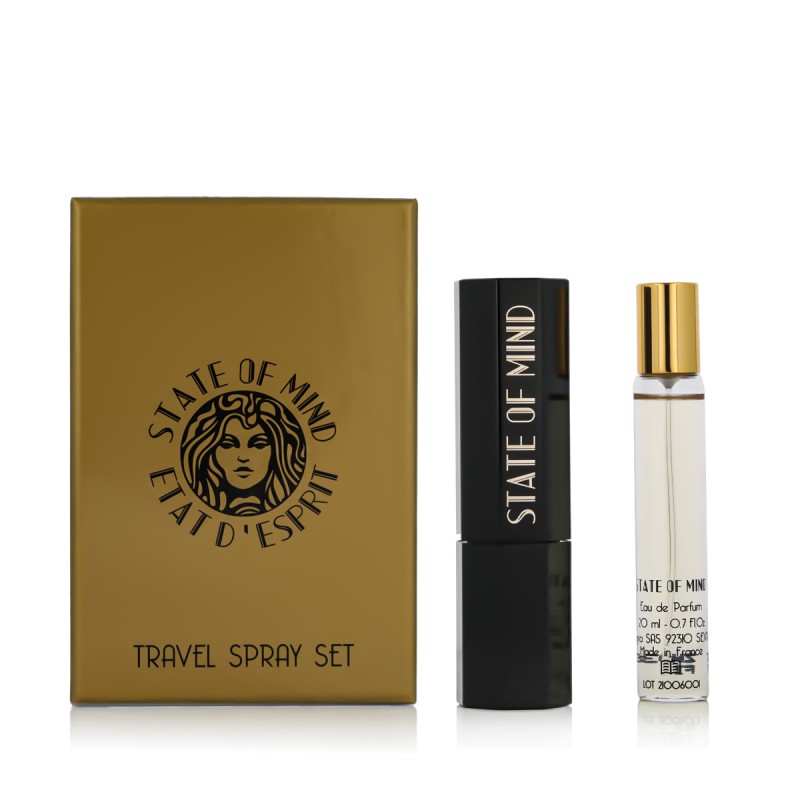 State of Mind Open Mind EDP Refill 2 x 20 ml + Pocket Spray Refillable kvepalai unisex