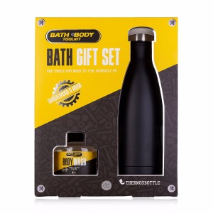 Accentra Bath Body Toolkit Bath Gift Set Shower Gel 140 ml + Thermobottle 2