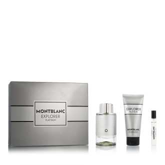 Montblanc Explorer Platinum EDP 100 ml + EDP MINI 7.5 ml + SG for Body & Hair 100 ml vyrams