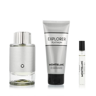 Montblanc Explorer Platinum EDP 100 ml + EDP MINI 7.5 ml + SG for Body & Hair 100 ml vyrams 2