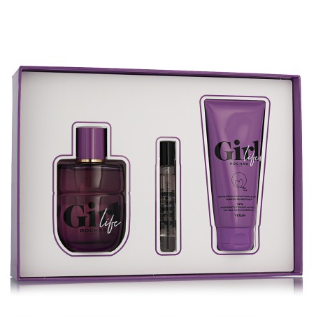 Rochas Girl Life EDP 75 ml + EDP MINI 7.5 ml + Body Balm 100 ml moterims