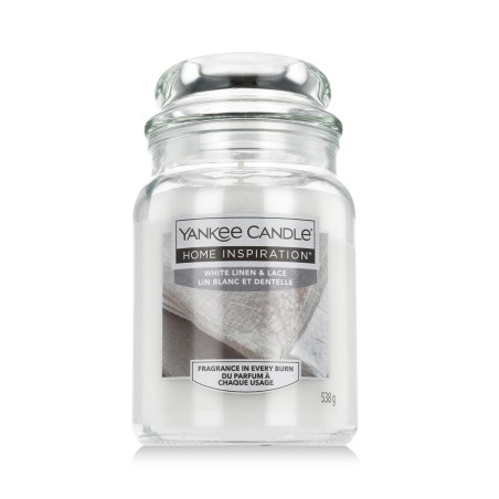 Yankee Candle Home Inspiration Scented candle White Linen & Lace 538 ml