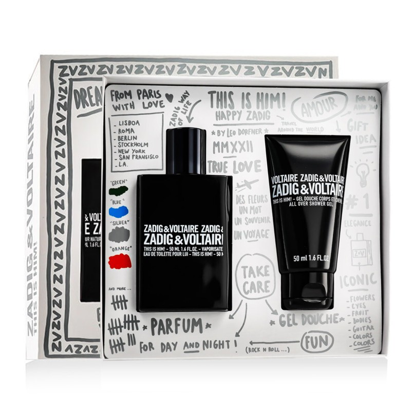Zadig & Voltaire This is Him EDT 50 ml + SG 50 ml vyrams