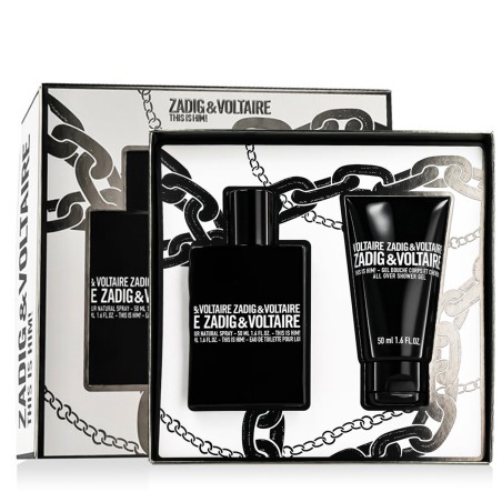 Zadig & Voltaire This is Him EDT 50 ml + SG for Body & Hair 50 ml kvepalai vyrams