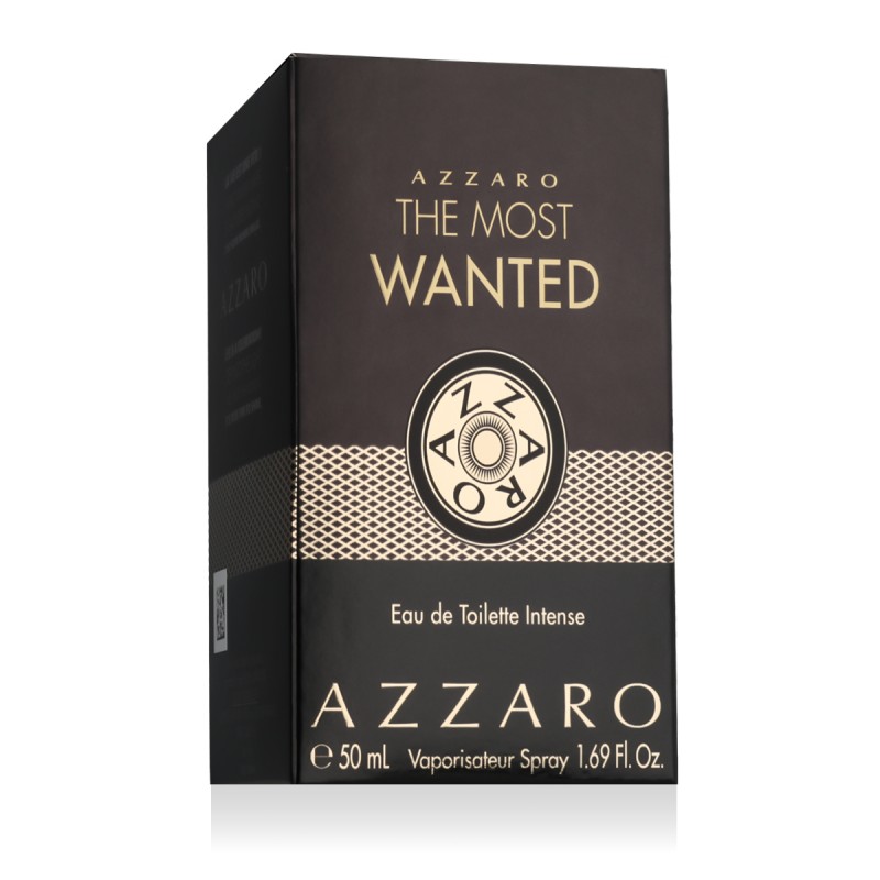 Azzaro The Most Wanted Eau De Toilette Intense 50 ml kvepalai vyrams