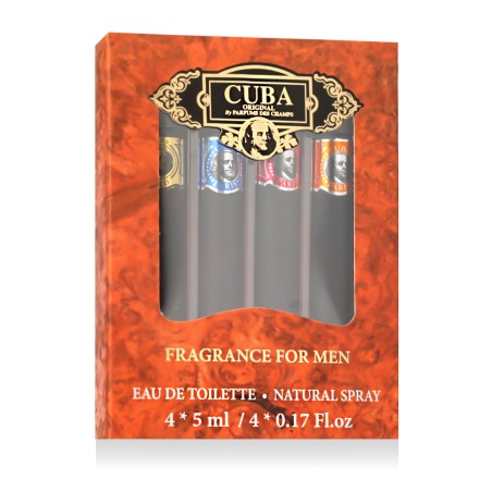 Cuba Fragrance For Men Set EDT MINI 4 x 5 ml vyrams