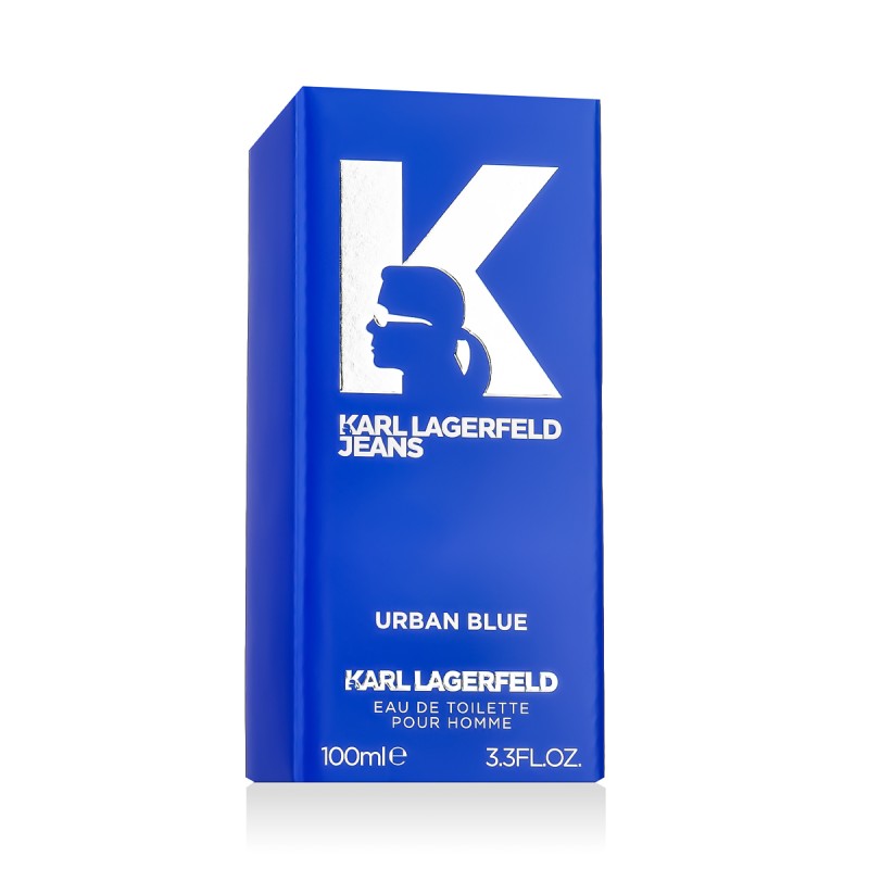 Karl Lagerfeld Jeans Urban Blue Eau De Toilette 100 ml kvepalai vyrams