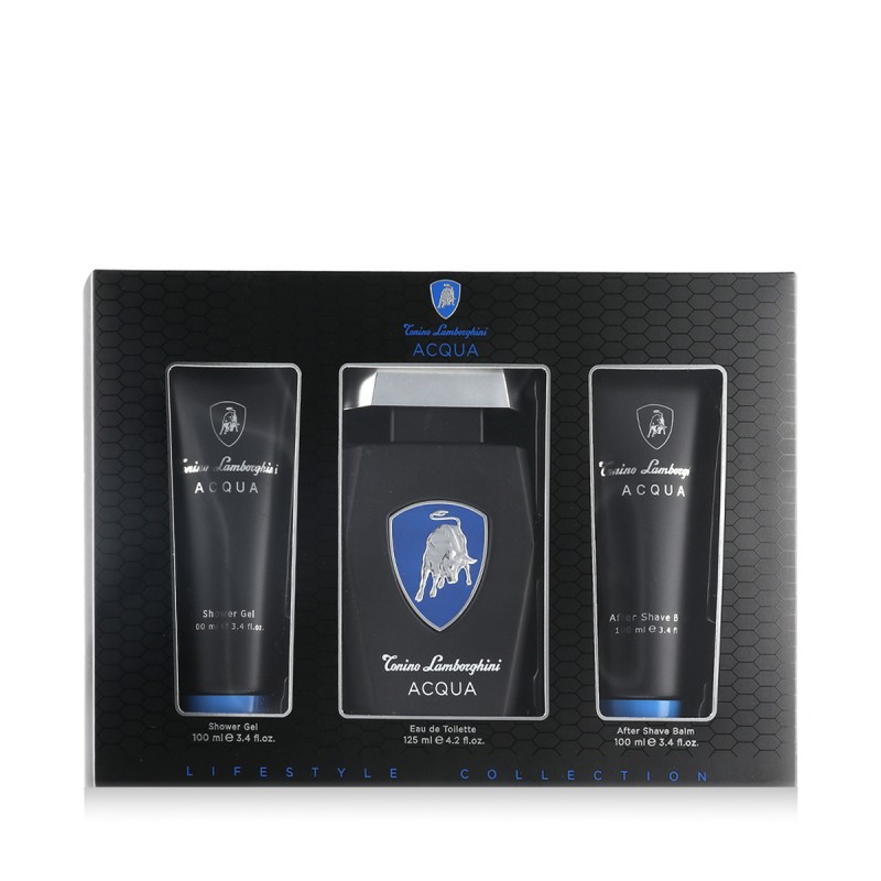 Tonino Lamborghini Acqua EDT 125 ml + ASB 100 ml + SG 100 ml kvepalai vyrams