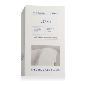 Korres Lefko Eau De Toilette 50 ml kvepalai unisex