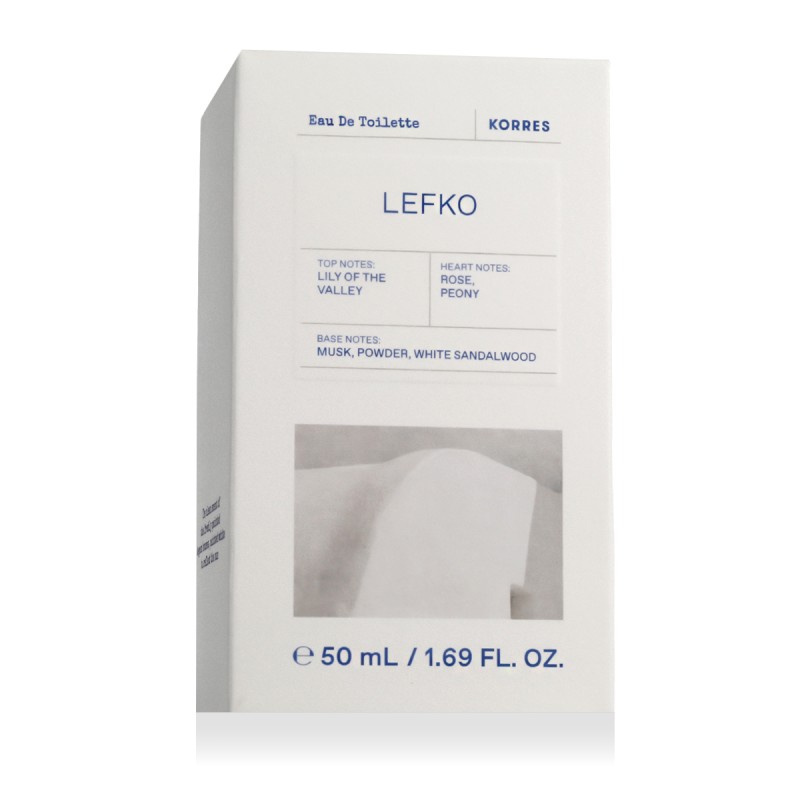 Korres Lefko Eau De Toilette 50 ml kvepalai unisex