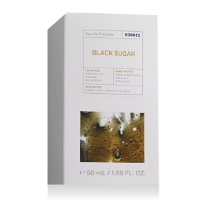 Korres Black Sugar Eau De Toilette 50 ml kvepalai unisex