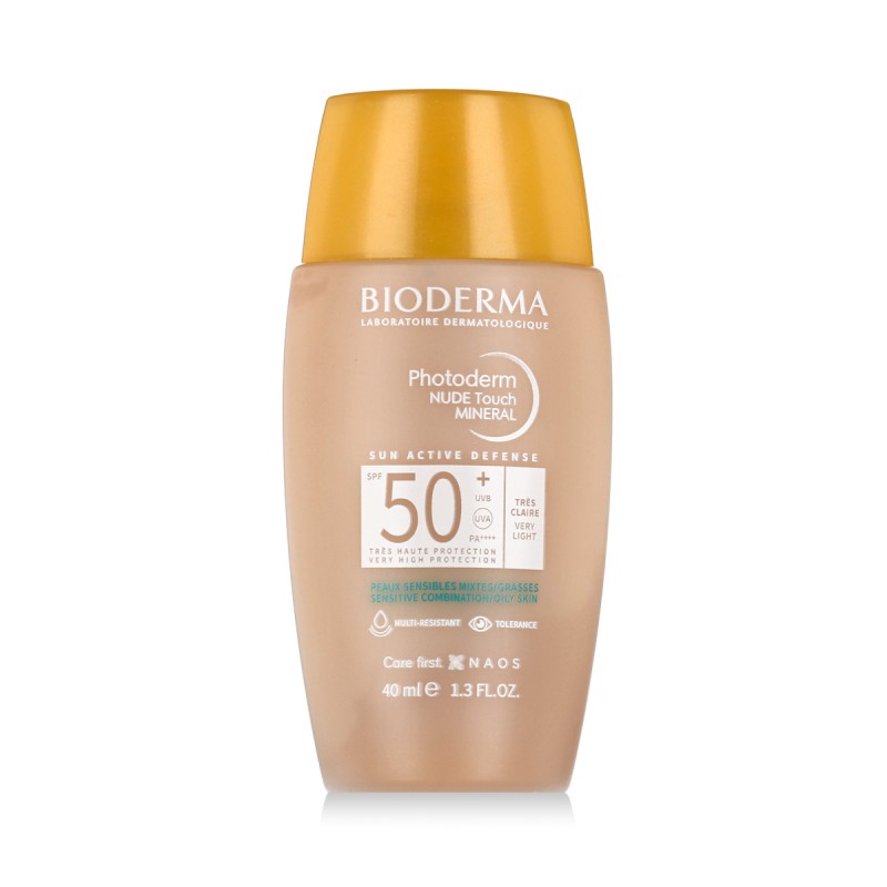 Bioderma Photoderm Nude Touch Mineral SPF 50+ PA++++ (Very Light) 40 ml