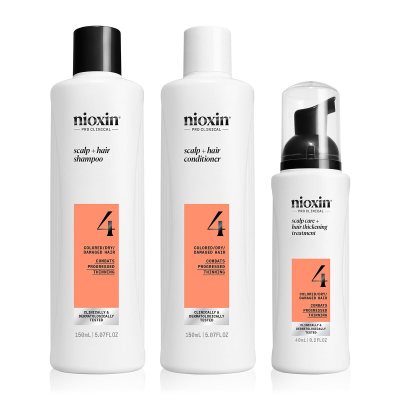Nioxin System 4 Progressed Thinning Kit