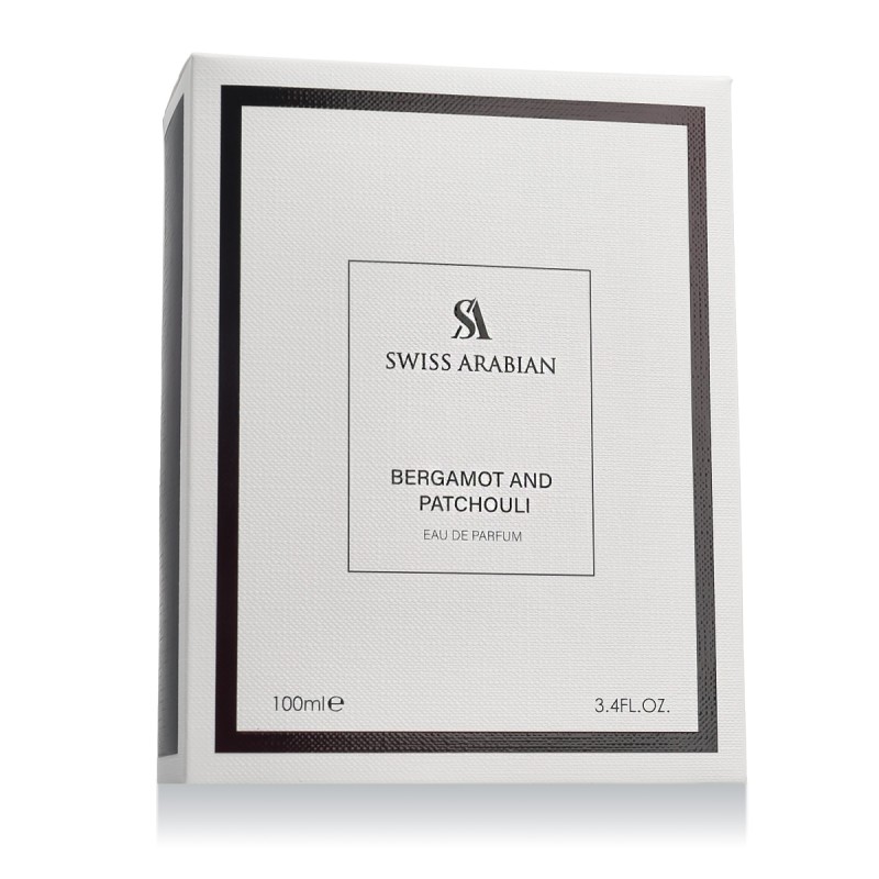 Swiss Arabian Bergamot and Patchouli Eau De Parfum 100 ml kvepalai vyrams