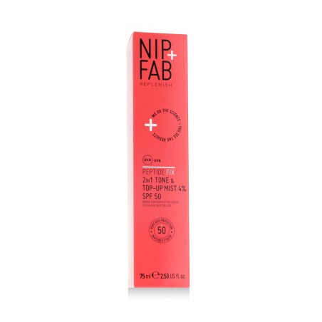 NIP+FAB PEPTIDE FIX 2iv1 Tone & Top-Up Mist SPF 50 75 ml